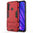 Slim Armour Tough Shockproof Case & Stand for realme 5 Pro - Red