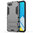 Slim Armour Tough Shockproof Case & Stand for realme C2 - Grey