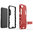 Slim Armour Tough Shockproof Case & Stand for realme C2 - Red