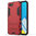 Slim Armour Tough Shockproof Case & Stand for realme C2 - Red