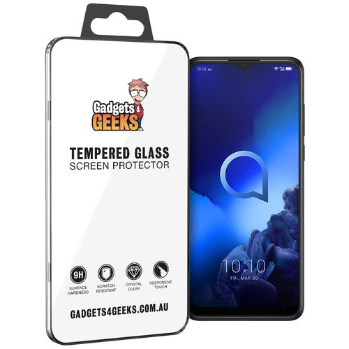 9H Tempered Glass Screen Protector for Alcatel 3X (2019)