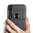 Anti-Shock Grid Texture Shockproof Case for Motorola Moto G8 Plus - Black