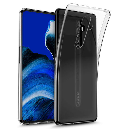 Flexi Slim Gel Case for Oppo Reno2 Z - Clear (Gloss Grip)