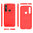 Flexi Slim Carbon Fibre Case for Motorola Moto G8 Plus - Brushed Red