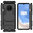 Slim Armour Tough Shockproof Case & Stand for OnePlus 7T - Black