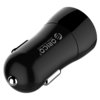 Orico (12W) Dual USB Fast Car Charger for Phone / Tablet - Black