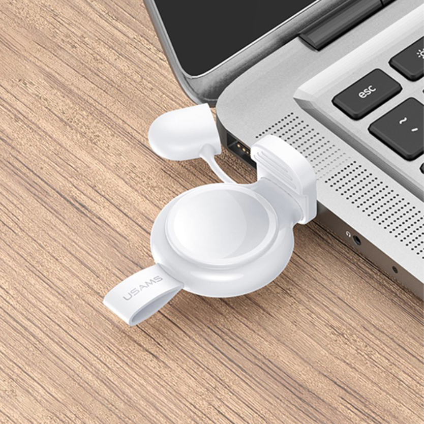 Usams Magnetic USB Wireless Charger for Apple Watch Series 5