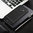 Flexi Slim Carbon Fibre Case for Samsung Galaxy A3 (2017) - Brushed Black