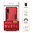 Slim Armour Tough Shockproof Case & Stand for Samsung Galaxy A90 5G - Red