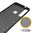 Flexi Slim Carbon Fibre Case for Motorola One Macro - Brushed Black