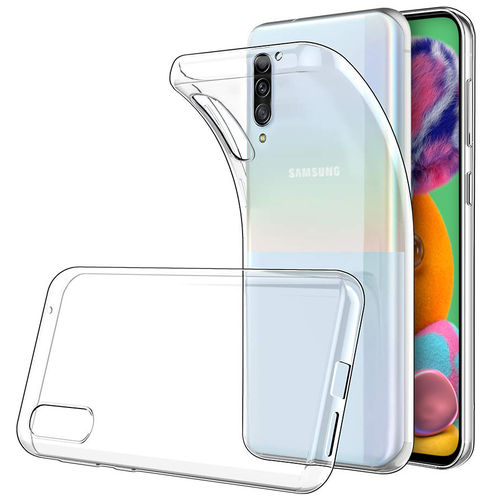 Flexi Slim Gel Case for Samsung Galaxy A90 5G - Clear (Gloss Grip)