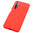 Flexi Slim Litchi Texture Case for Huawei Nova 5T - Red Stitch
