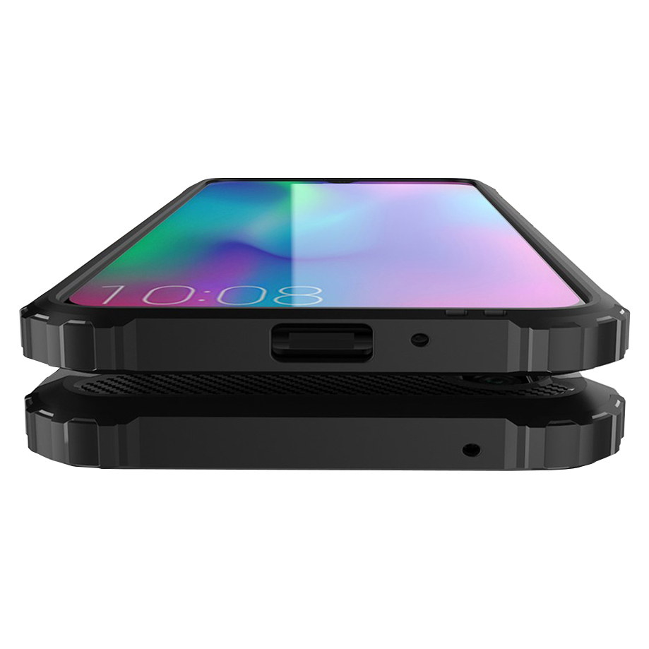 Military Defender Tough Shockproof Case for Samsung Galaxy A90 5G - Red