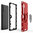 Slim Armour Tough Shockproof Case / Finger Ring Holder for Xiaomi Mi Note 10 Pro - Red