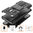 Dual Layer Rugged Tough Shockproof Case for Vivo Y17 / Y12 - Black