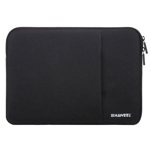 Haweel (16-inch) Zipper Sleeve Carry Case for iPad Pro / MacBook Pro / Laptop - Black