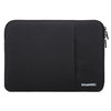 Haweel (15 to 16-inch) Zipper Sleeve Carry Case for iPad Pro / MacBook Pro / Laptop - Black