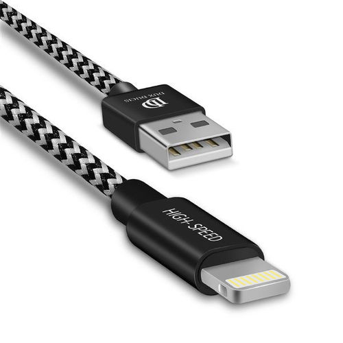 Dux Ducis (Short) Braided USB Lightning Charging Cable (25cm) for iPhone / iPad