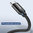 Baseus U-Shape Short Nylon USB Type-C / Lightning Adapter Charging Cable (23cm)