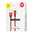 Baseus AntiLa (2.4A) MFI Nylon USB Lightning Charging Cable (1m) for iPhone / iPad - Red