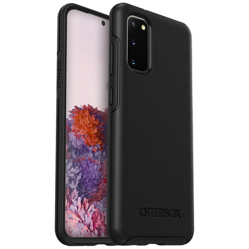 OtterBox Symmetry Shockproof Case for Samsung Galaxy S20 - Black