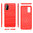 Flexi Slim Carbon Fibre Case for Samsung Galaxy S20 - Brushed Red