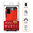 Military Defender Tough Shockproof Case for Samsung Galaxy S20+ (Red)