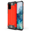 Military Defender Tough Shockproof Case for Samsung Galaxy S20+ (Red)