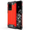 Military Defender Tough Shockproof Case for Samsung Galaxy S20 Ultra - Red