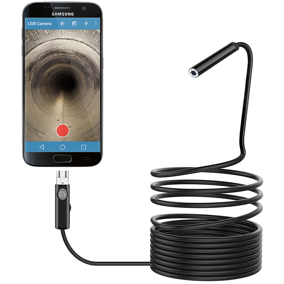 For Samsung Android Mobile Phone USB Endoscope Borescope Snake