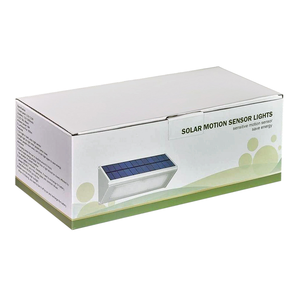 Solar motion light sensitive shop motion sensor save energy