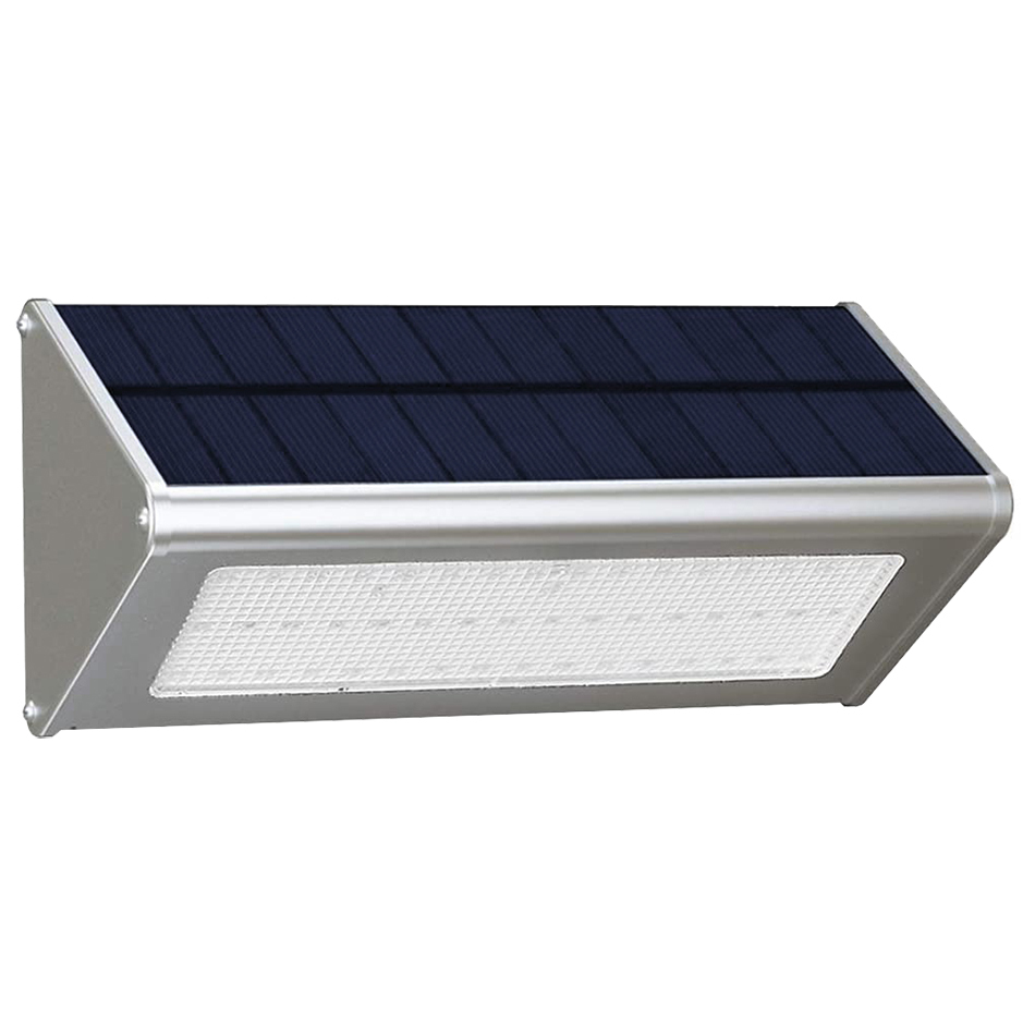 800 LM Aluminium Outdoor Wall Light Solar Panel Motion Sensor