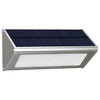 800 LM (48 LED) Aluminium Outdoor Garden Wall Light / Motion Sensor / Solar Panel