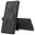 Dual Layer Rugged Tough Case & Stand for Samsung Galaxy A71 4G - Black