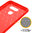 Flexi Slim Carbon Fibre Case for LG K40S - Brushed Red