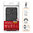 Flexi Slim Carbon Fibre Case for LG K40S - Brushed Black