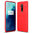 Flexi Slim Carbon Fibre Case for OnePlus 7T Pro - Brushed Red