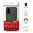 Dual Layer Rugged Tough Case & Stand for Samsung Galaxy S20 - Black