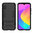 Slim Armour Tough Shockproof Case & Stand for Xiaomi Mi 9 Lite - Black