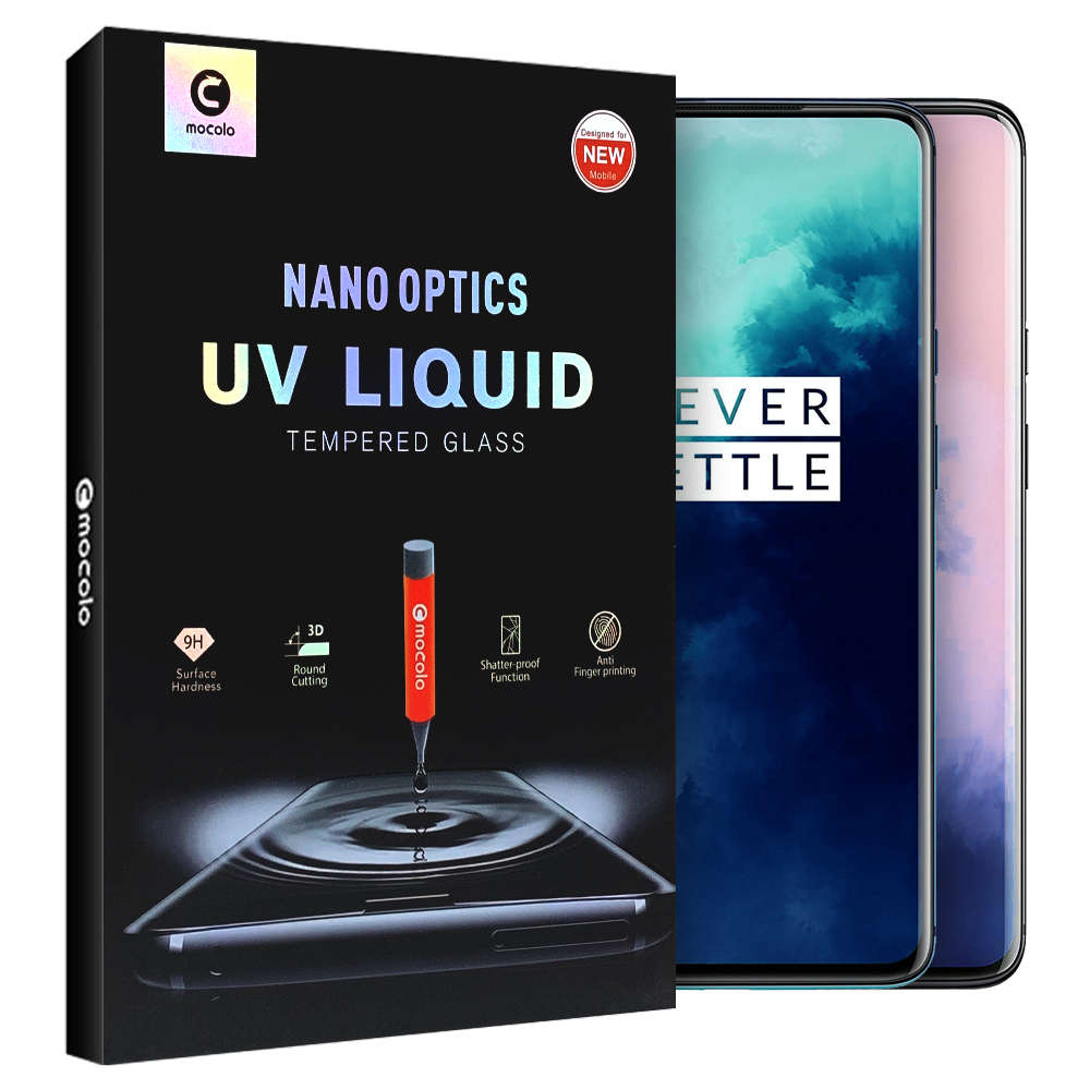 Peep maling Forvirre UV Liquid Tempered Glass Screen Protector for OnePlus 7T Pro