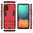 Slim Armour Tough Shockproof Case & Stand for Samsung Galaxy A71 4G - Red