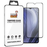 Full Coverage Tempered Glass Screen Protector for Oppo Reno Z - Black