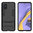 Slim Armour Tough Shockproof Case & Stand for Samsung Galaxy A51 - Black