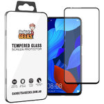 Full Coverage Tempered Glass Screen Protector for Huawei Nova 5T - Black