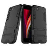 Slim Armour Shockproof Case & Stand for Apple iPhone 8 / 7 / SE (2nd / 3rd Gen) - Black