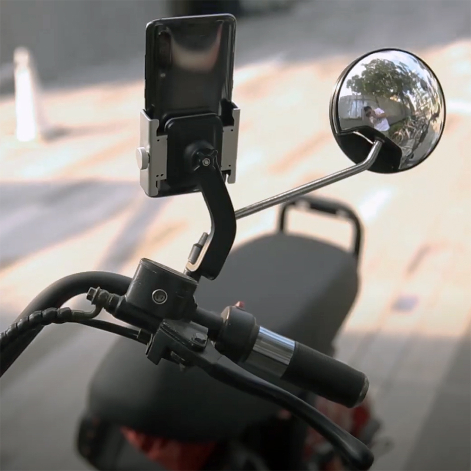 Baseus Knight Motorcycle & Bike Mount / Handlebar Phone Holder