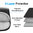 Haweel (12 to 13.5-inch) Zipper Sleeve Carry Case for iPad / MacBook / Laptop - Black