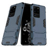 Slim Armour Tough Shockproof Case & Stand for Samsung Galaxy S20 Ultra - Blue