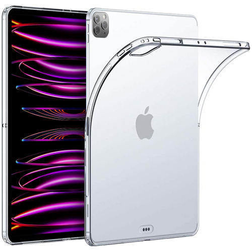 Flexi Gel Case for Apple iPad Pro 12.9-inch (3rd / 4th / 5th / 6th Gen) - Clear (Gloss Grip)