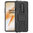 Dual Layer Rugged Tough Case & Stand for OnePlus 8 Pro - Black
